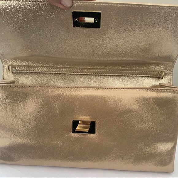 Tiffany & Co. Gold Clutch/Shoulder Bag - Picture 11 of 14